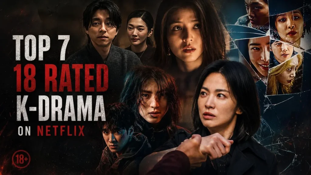 Top 18 Rated Korean Drama on Netflix blog banner poster