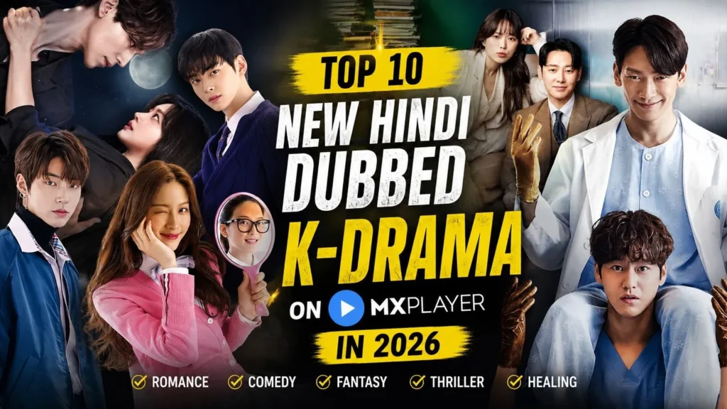 Hindi dubbed KDrama on MX player