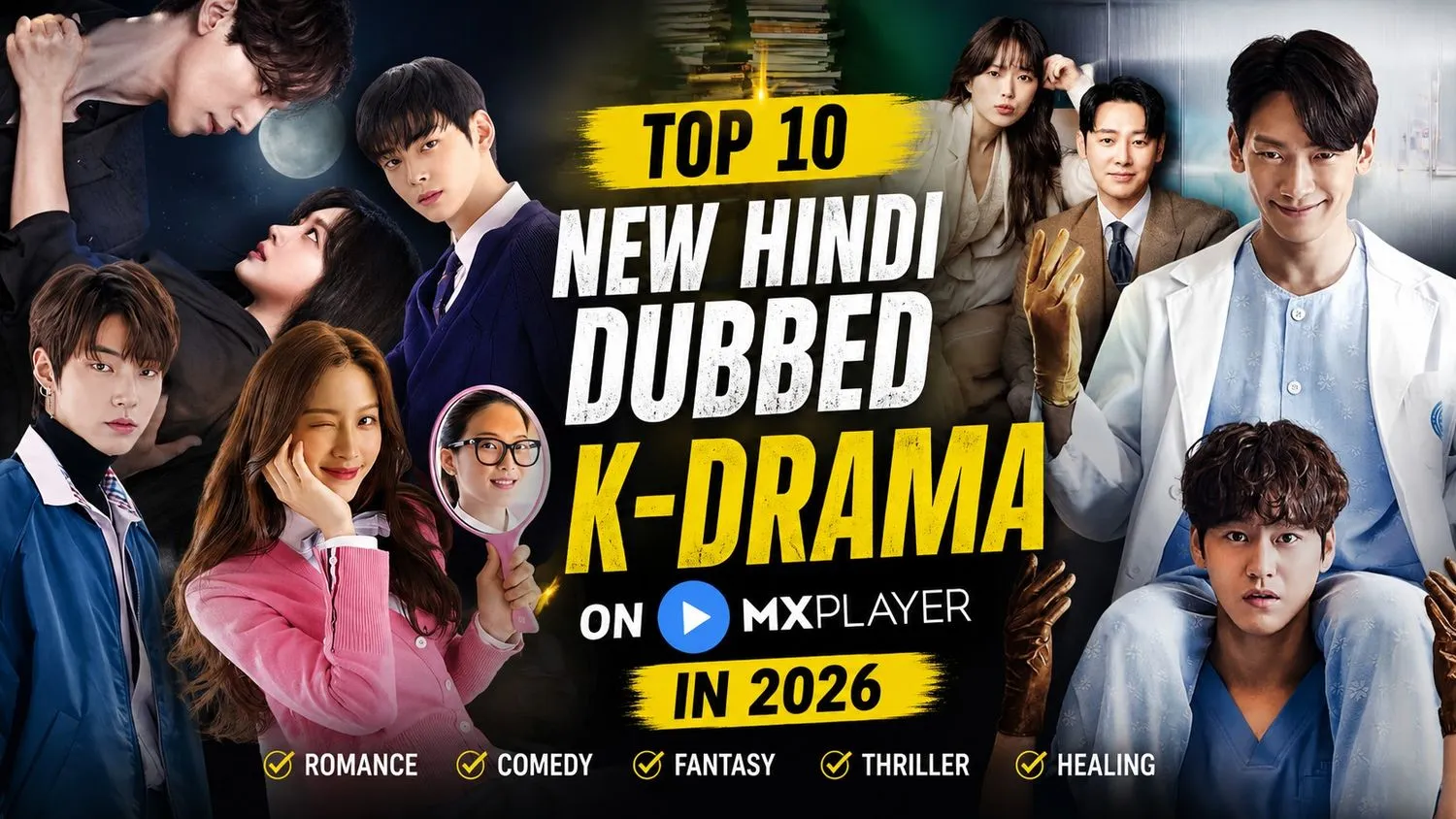 Hindi dubbed KDrama on MX player