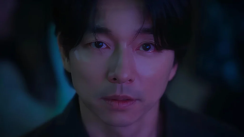 Gong Yoo close up shot in The Trunk 18 rated K-drama