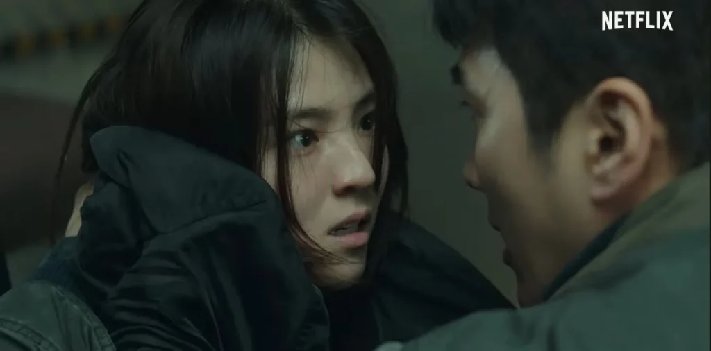 Han So-hee and Ahn Bo-hyun in My Name 18 rated Korean drama