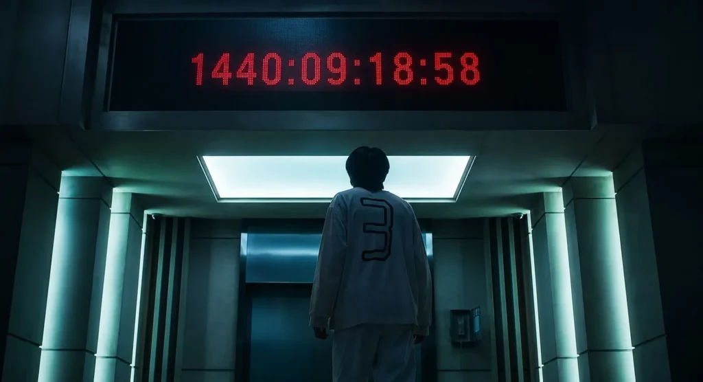 The 8 Show Netflix 18+ Korean thriller series scene