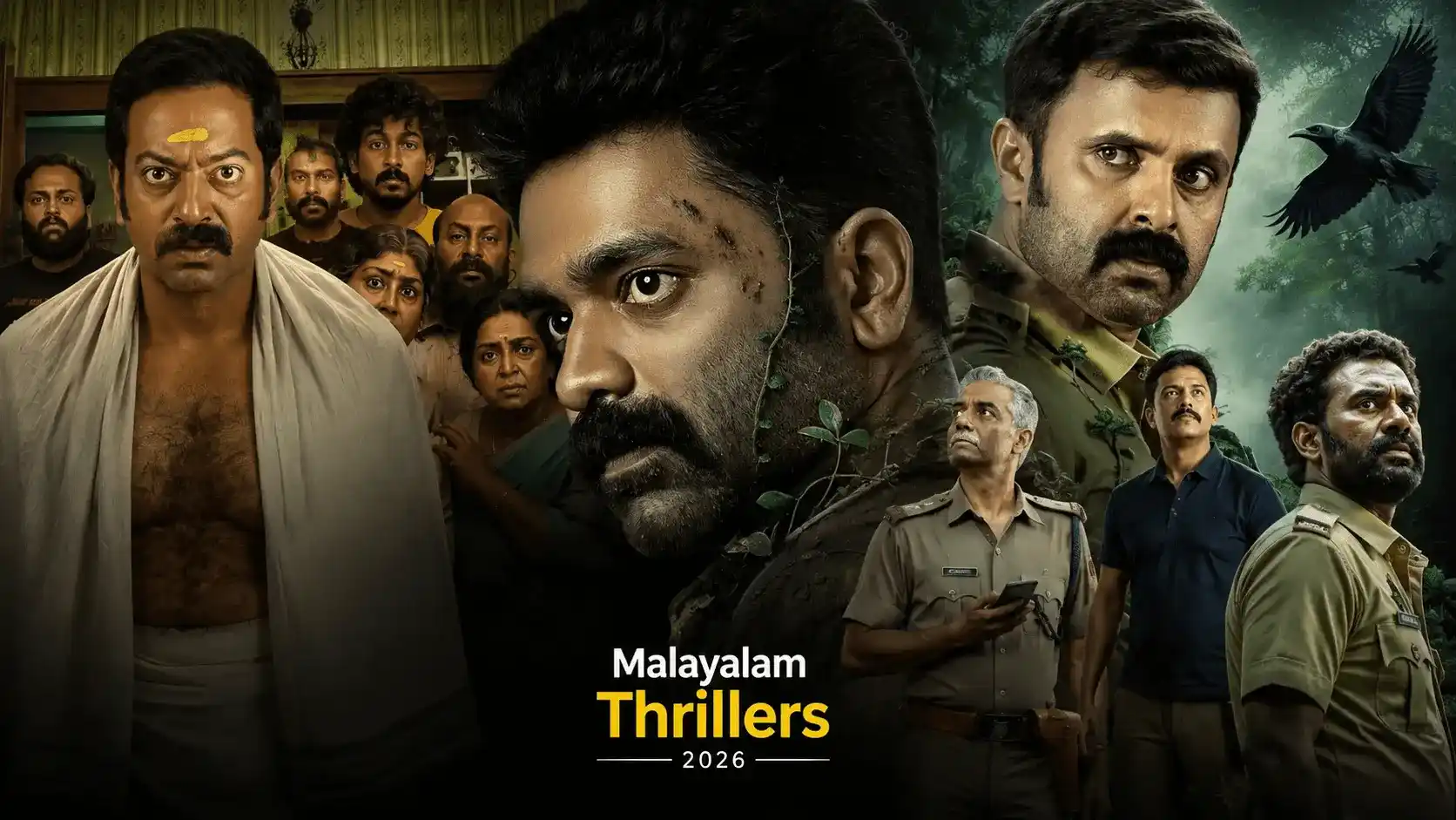 7 Best Malayalam Thrillers of 2026 That Will Keep You Guessing Until the End