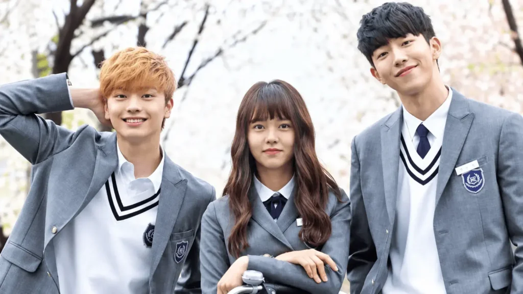 school 2015 cast Kim So-hyun, Nam Joo-hyuk, Yook Sung-jae