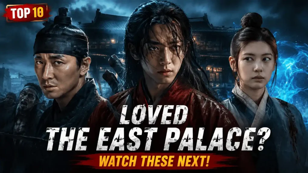 The East Palace lead character with Kingdom and Alchemy of Souls representing the best Korean drama like The East Palace.
