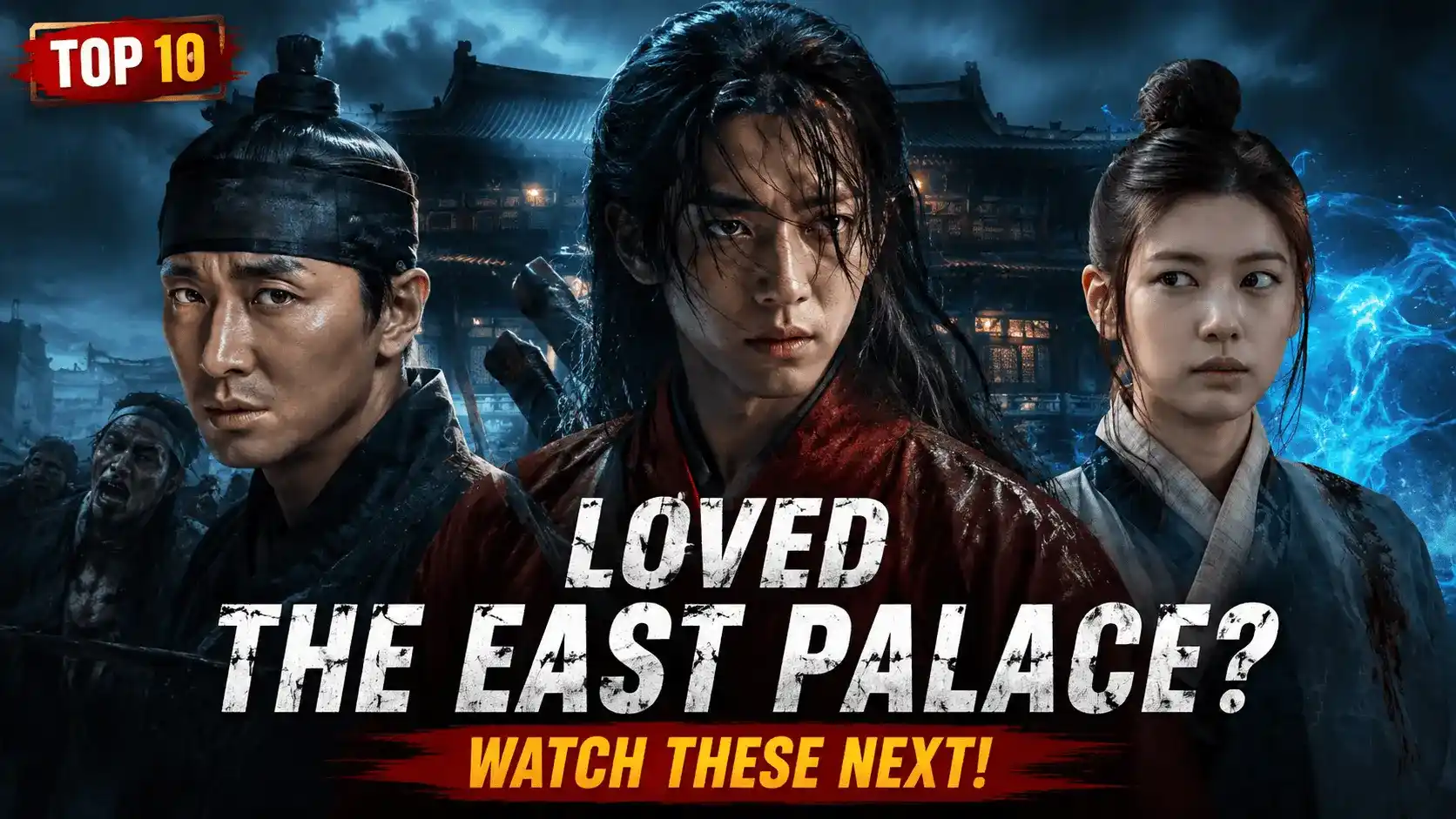 The East Palace lead character with Kingdom and Alchemy of Souls representing the best Korean drama like The East Palace.