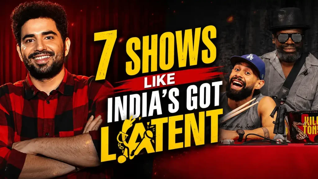7 best dark comedy shows like India's Got Latent.